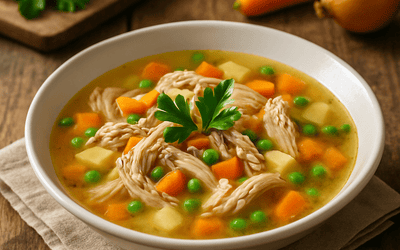 Hühnersuppe (45 Min) | Herzhaftes Rezept | Rezept - Rothsteiner