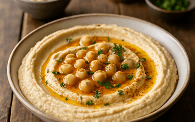 Hummus (15 Min) | Cremiges Rezept | Rezept - Rothsteiner