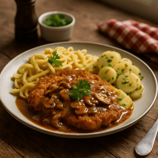 Jägerschnitzel (45 Min) | Herzhaftes Rezept | Rezept - Rothsteiner