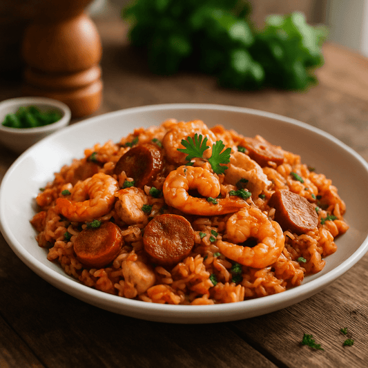 Jambalaya (45 Min) | Würziges Reisgericht | Rezept - Rothsteiner
