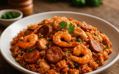 Jambalaya (45 Min) | Würziges Reisgericht | Rezept - Rothsteiner