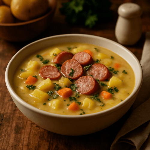 Kartoffelsuppe (30 Min) | Herzhaftes Rezept | Rezept - Rothsteiner