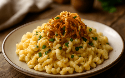 Käsespätzle (40 Min) | Herzhaftes Rezept | Rezept - Rothsteiner