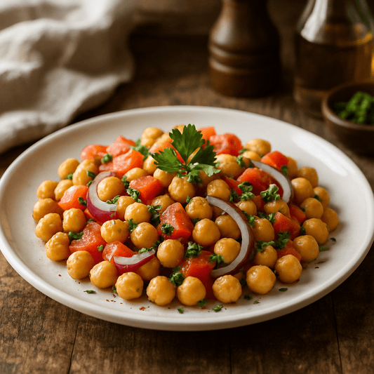 Kichererbsensalat (20 Min) | Frisches Veggie-Rezept | Rezept - Rothsteiner