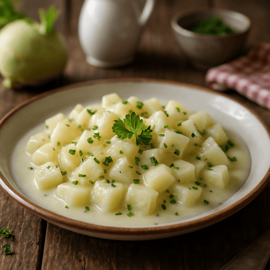 Kohlrabigemüse (30 Min) | Herzhaftes Rezept | Rezept - Rothsteiner