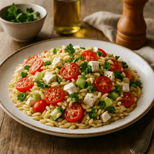 Kritharaki Salat (20 Min) | Frischer Genuss | Rezept - Rothsteiner