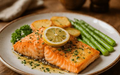 Lachs im Ofen (30 Min) | Herzhaftes Rezept | Rezept - Rothsteiner