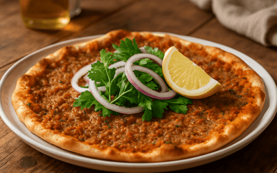 Lahmacun (45 Min) | Herzhaftes Fladenbrot | Rezept - Rothsteiner
