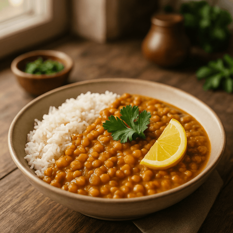 Linsencurry (30 Min) | Würziges Veggie-Rezept | Rezept - Rothsteiner