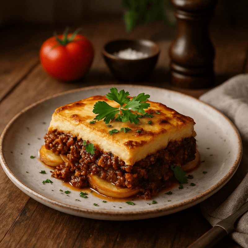 Musaka (60 Min) | Herzhaftes Ofengericht | Rezept - Rothsteiner