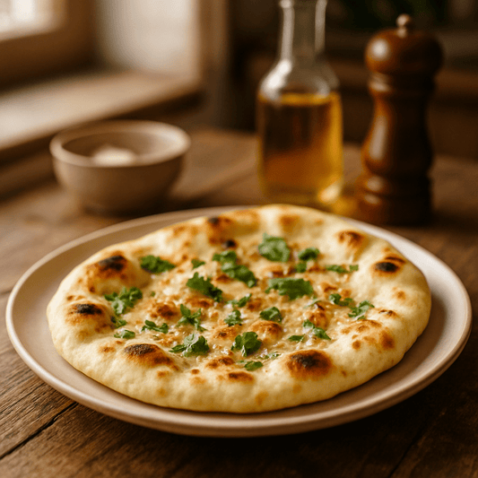 Naan (45 Min) | Fluffiges Fladenbrot | Rezept - Rothsteiner