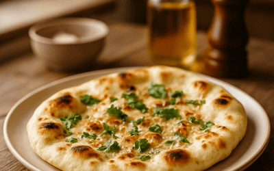Naan (45 Min) | Fluffiges Fladenbrot | Rezept - Rothsteiner