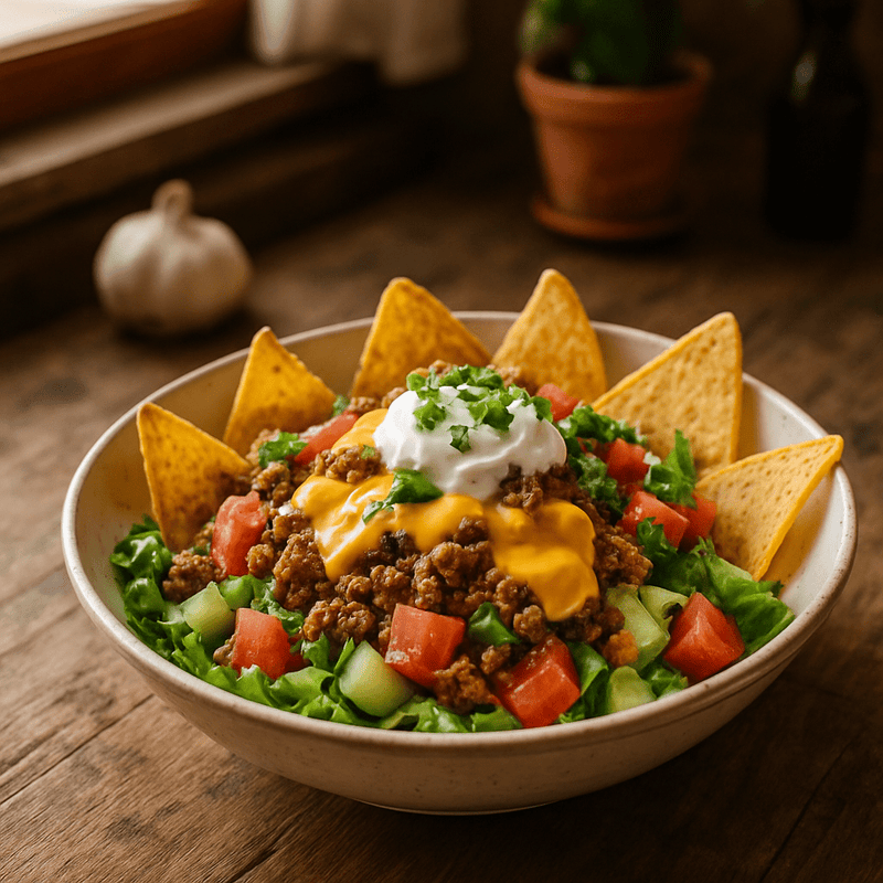 Nacho Salat (20 Min) | Würzig & Schnell | Rezept - Rothsteiner