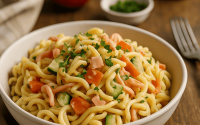 Nudelsalat (25 Min) | Frischer Genuss | Rezept - Rothsteiner
