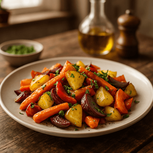 Ofengemüse (40 Min) | Herzhaftes Veggie-Rezept | Rezept - Rothsteiner