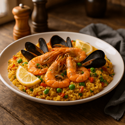 Paella (45 Min) | Herzhaftes Genuss-Rezept | Rezept - Rothsteiner