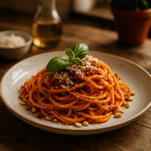 Pesto Rosso (15 Min) | Würziges Rezept | Rezept - Rothsteiner
