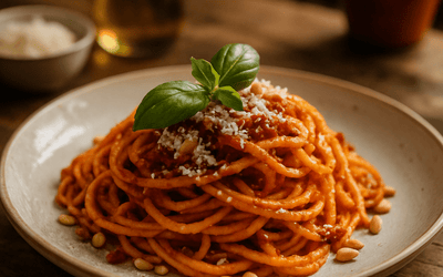 Pesto Rosso (15 Min) | Würziges Rezept | Rezept - Rothsteiner