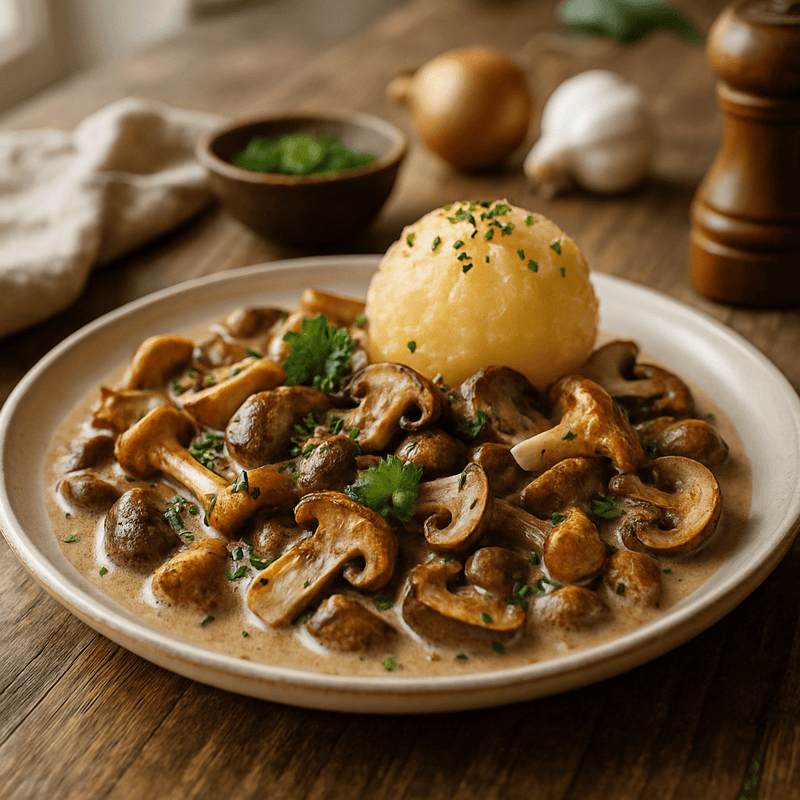 Pilzpfanne (25 Min) | Herzhaftes Veggie-Rezept | Rezept - Rothsteiner