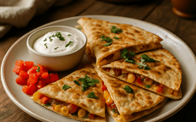 Quesadillas (25 Min) | Herzhaftes Rezept | Rezept - Rothsteiner