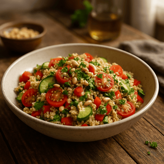 Quinoa Salat (20 Min) | Frisches Veggie-Rezept | Rezept - Rothsteiner