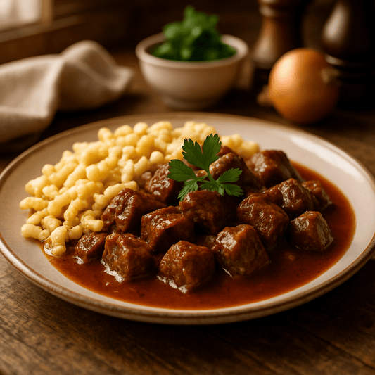 Rindergulasch (90 Min) | Herzhaftes Rezept | Rezept - Rothsteiner