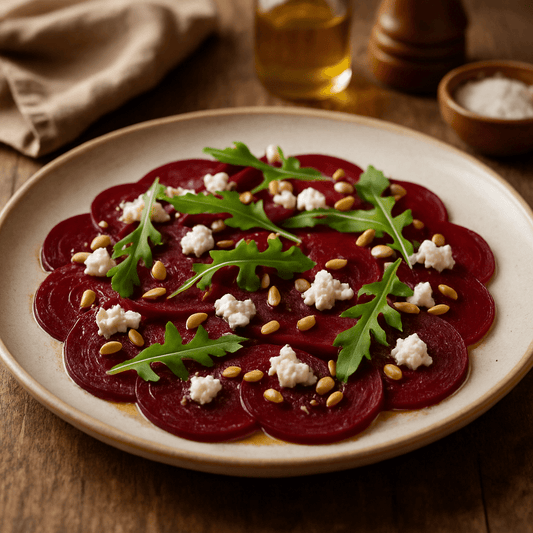 Rote Bete Carpaccio (20 Min) | Veggie-Rezept | Rezept - Rothsteiner