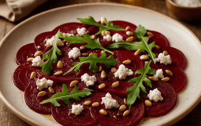 Rote Bete Carpaccio (20 Min) | Veggie-Rezept | Rezept - Rothsteiner