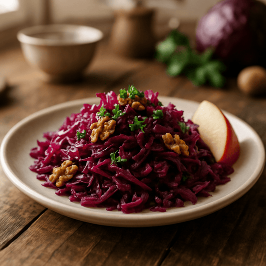 Rotkohlsalat (20 Min) | Frischer Genuss | Rezept - Rothsteiner