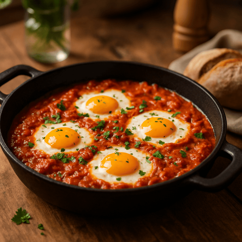 Shakshuka (30 Min) | Würziges Veggie-Rezept | Rezept - Rothsteiner