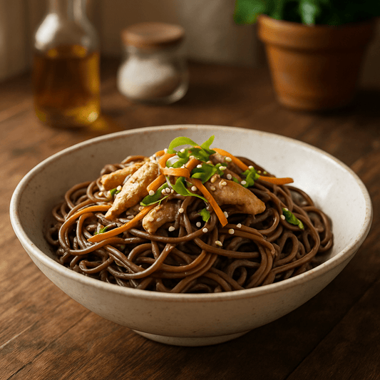 Soba Nudeln (25 Min) | Herzhaftes Rezept | Rezept - Rothsteiner
