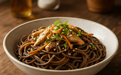 Soba Nudeln (25 Min) | Herzhaftes Rezept | Rezept - Rothsteiner
