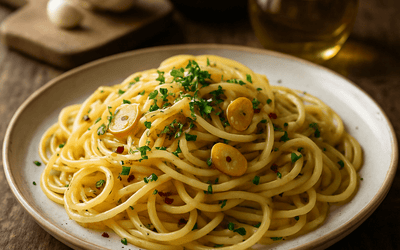 Spaghetti Aglio E Olio (20 Min) | Würzig & Schnell | Rezept - Rothsteiner
