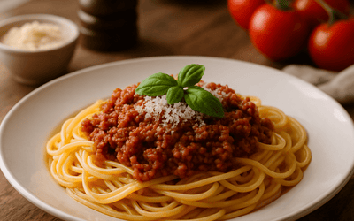 Spaghetti Bolognese (45 Min) | Herzhaftes Rezept | Rezept - Rothsteiner