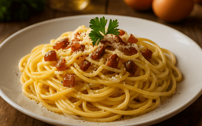 Spaghetti Carbonara (25 Min) | Cremiges Rezept | Rezept - Rothsteiner