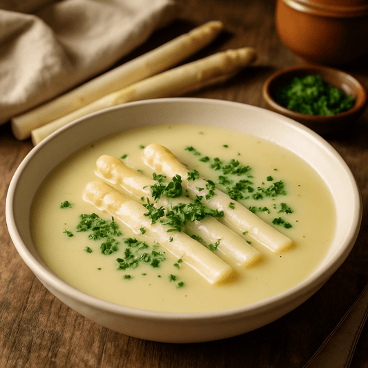 Spargelsuppe (30 Min) | Cremiges Rezept | Rezept - Rothsteiner
