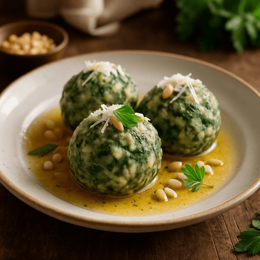 Spinatknödel (45 Min) | Herzhaftes Veggie-Rezept | Rezept - Rothsteiner