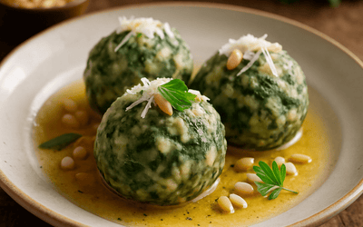 Spinatknödel (45 Min) | Herzhaftes Veggie-Rezept | Rezept - Rothsteiner