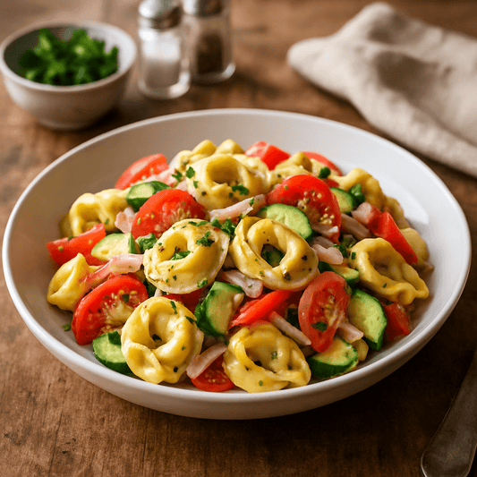 Tortellini Salat (20 Min) | Frisch & Herzhaft | Rezept - Rothsteiner