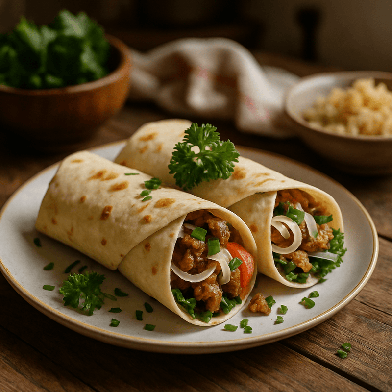 Wraps (25 Min) | Schnelles Veggie-Rezept | Rezept - Rothsteiner