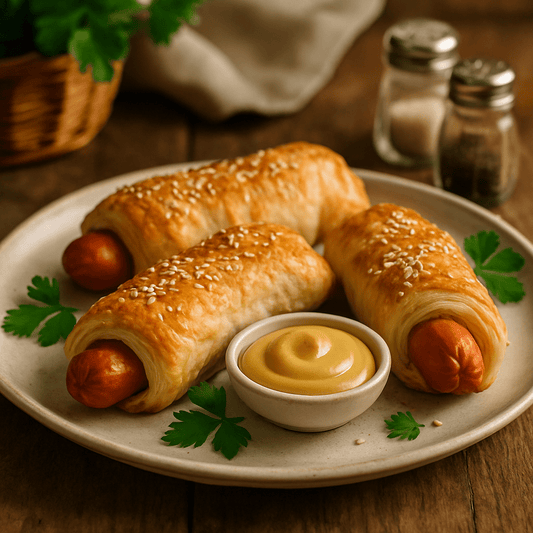Würstchen im Schlafrock (30 Min) | Herzhaftes Rezept | Rezept - Rothsteiner