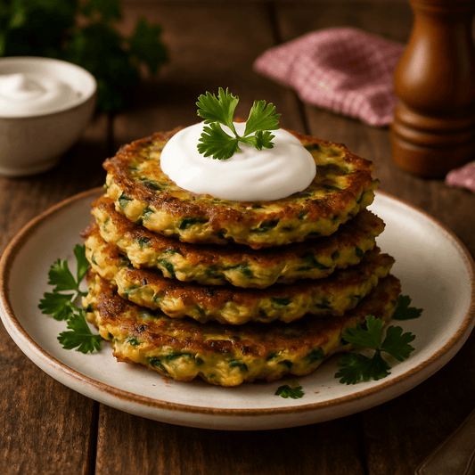 Zucchini Puffer (30 Min) | Herzhaft & Schnell | Rezept - Rothsteiner