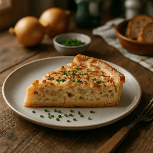 Zwiebelkuchen (60 Min) | Herzhaftes Rezept | Rezept - Rothsteiner