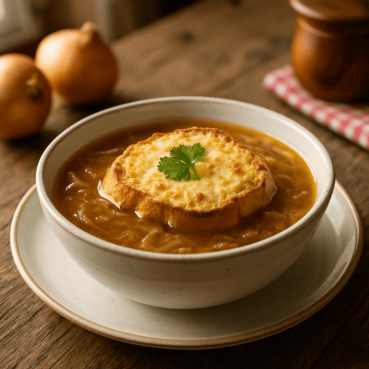 Zwiebelsuppe (45 Min) | Herzhaftes Rezept | Rezept - Rothsteiner