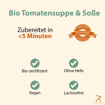 Bio Tomatensuppe & Soße - Rothsteiner