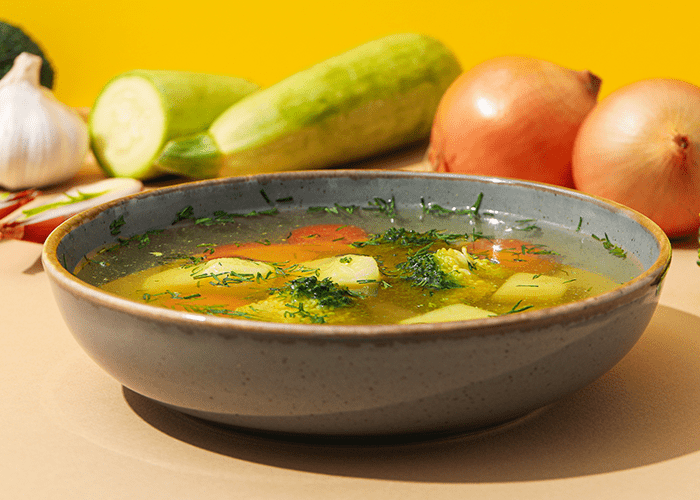 Serviervorschlag Bio Gemüsebrühe