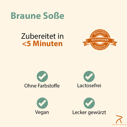 Braune Soße - Rothsteiner