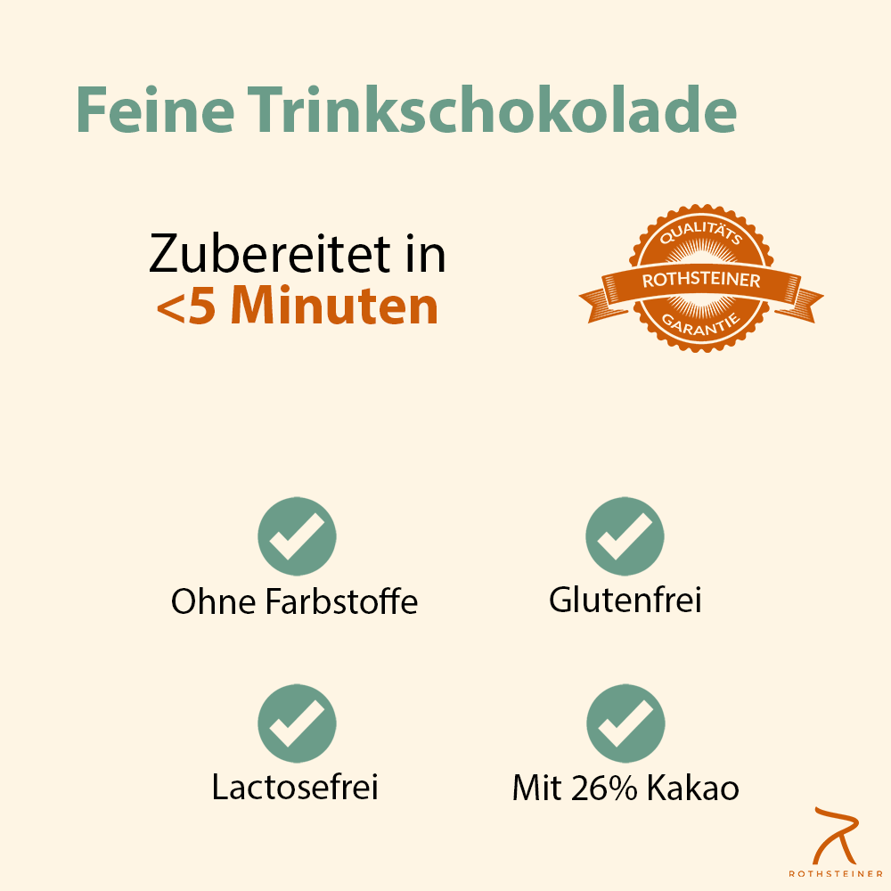 Feine Trinkschokolade - Rothsteiner