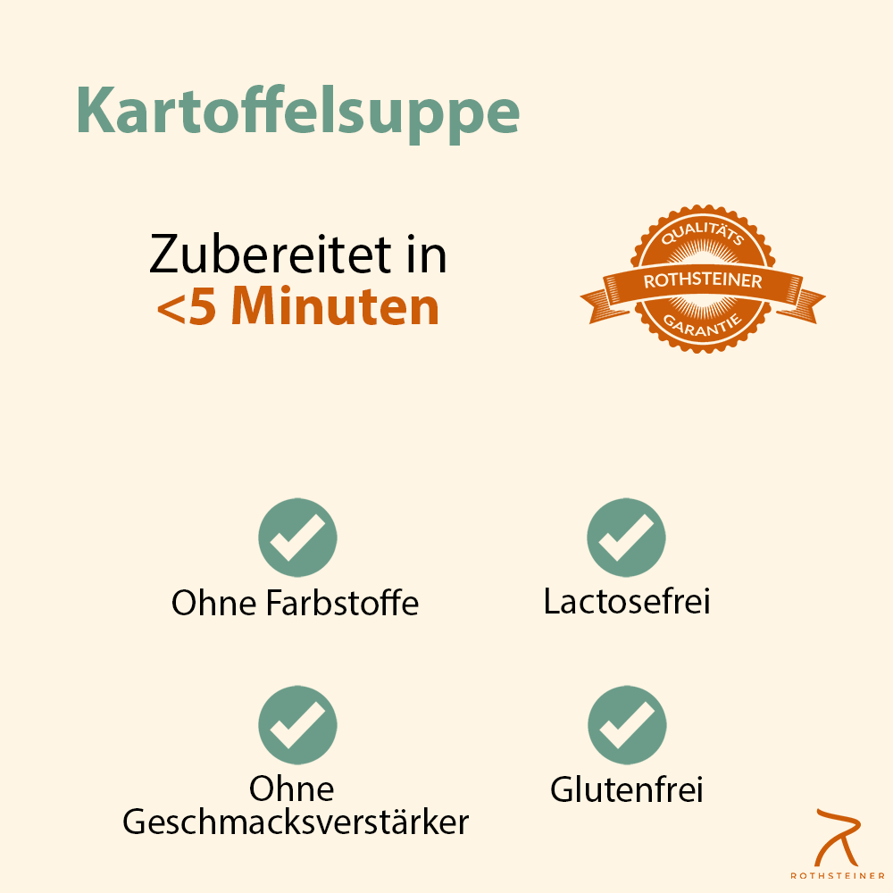 Kartoffelsuppe - Rothsteiner