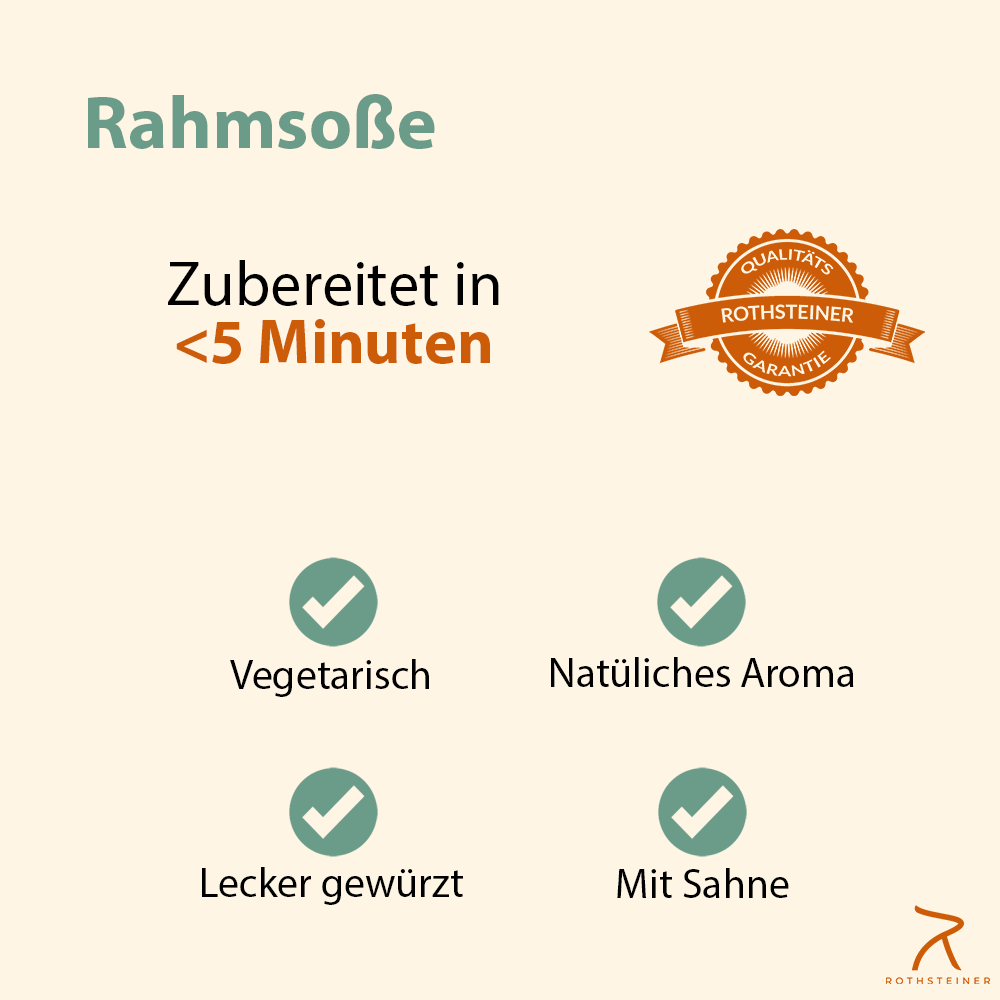 Rahmsoße - Rothsteiner